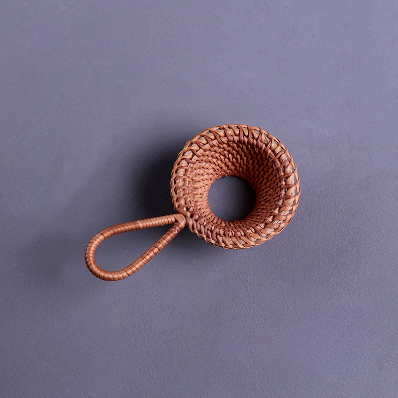 Loose Leaf Tea Infuser - Infuseur à thé en rotin fait