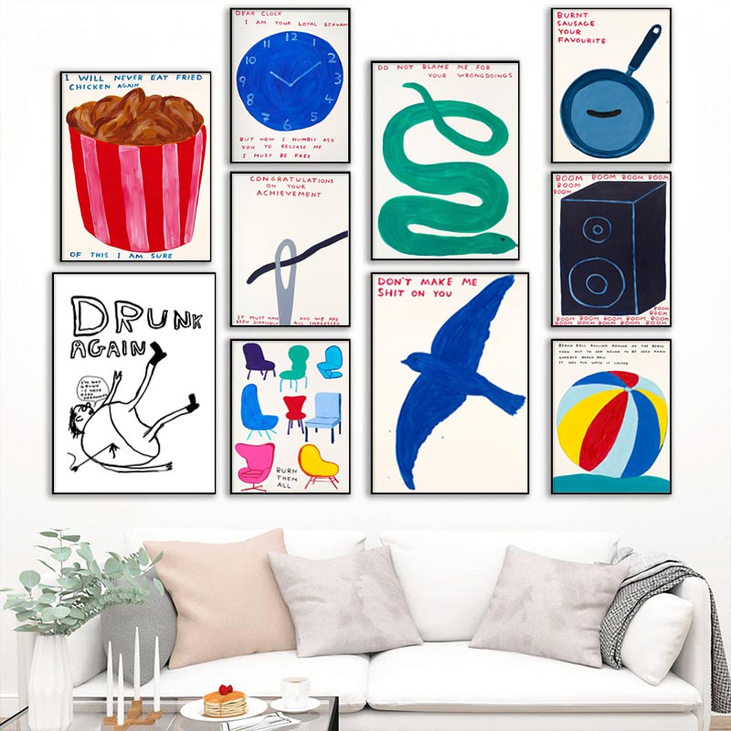 Sustainable Living Eco Friendly - Affiches de David Shrigley, image d'art