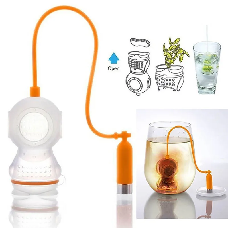 Loose Leaf Tea Infuser - Infuseur à thé en Silicone de