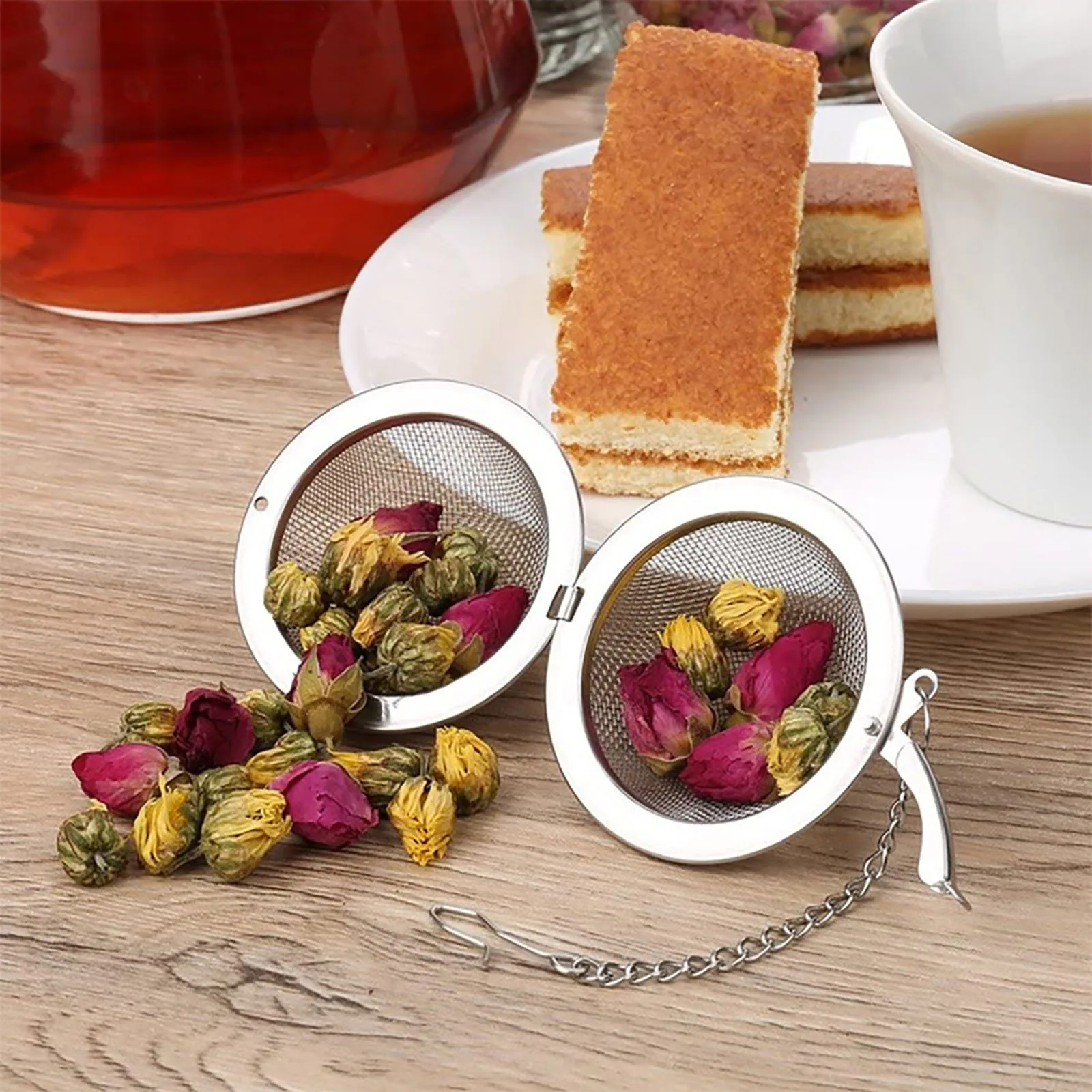 Infuseur à maille boule en aci - Loose Leaf Tea Infuser avis et prix