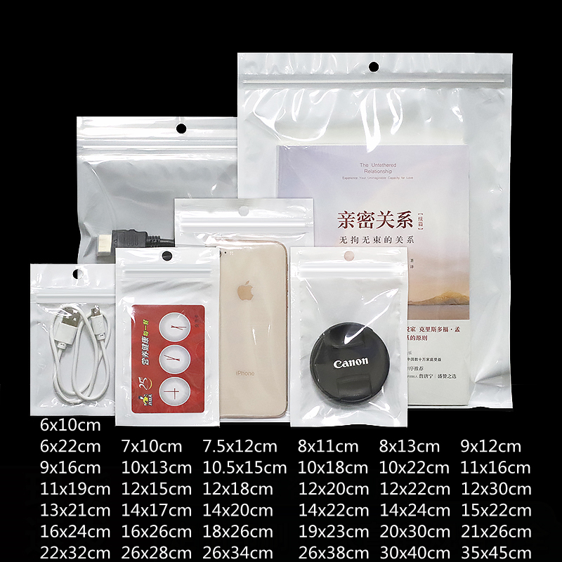 Sac blanc transparent à fermet - Sustainable Living Eco Friendly avis et prix