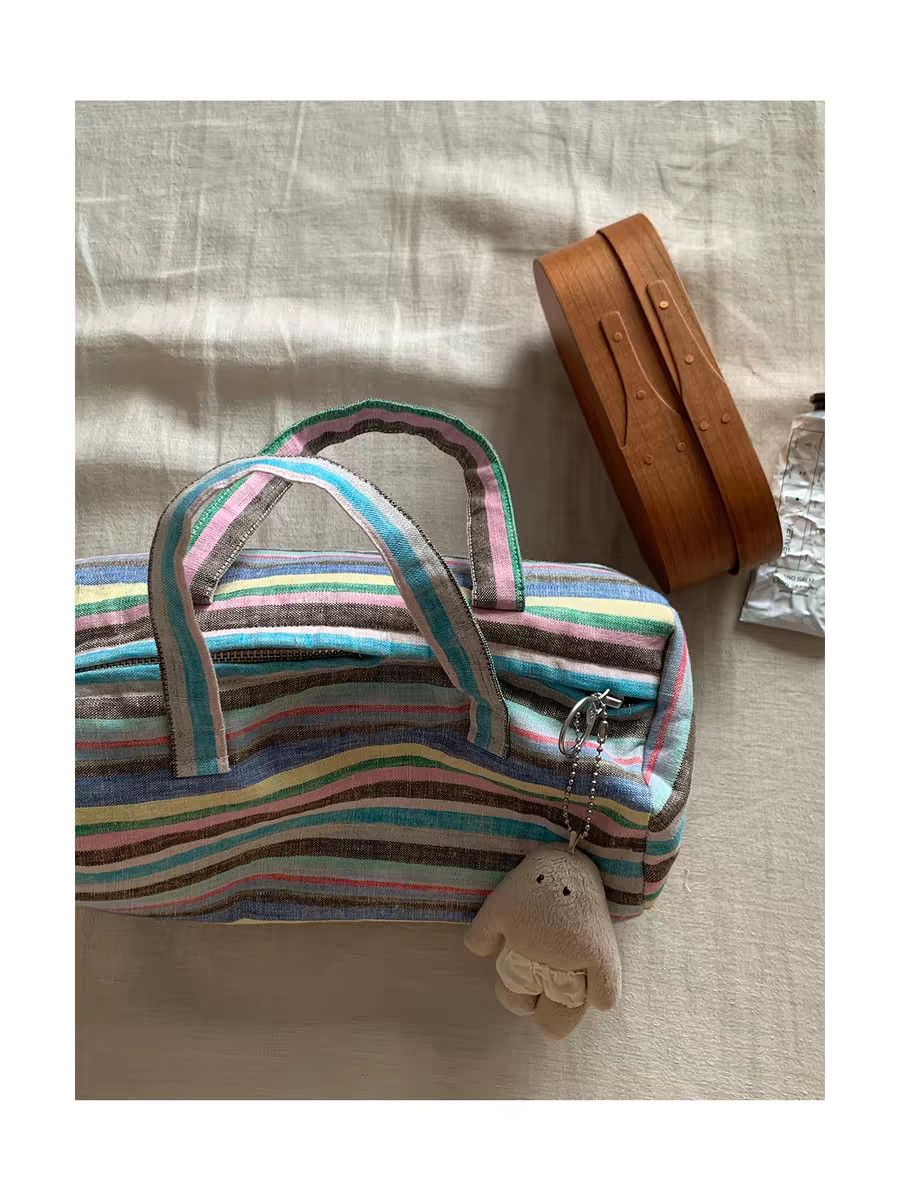 Sac à main cylindrique en coto - Linen Bag Bulk avis et prix