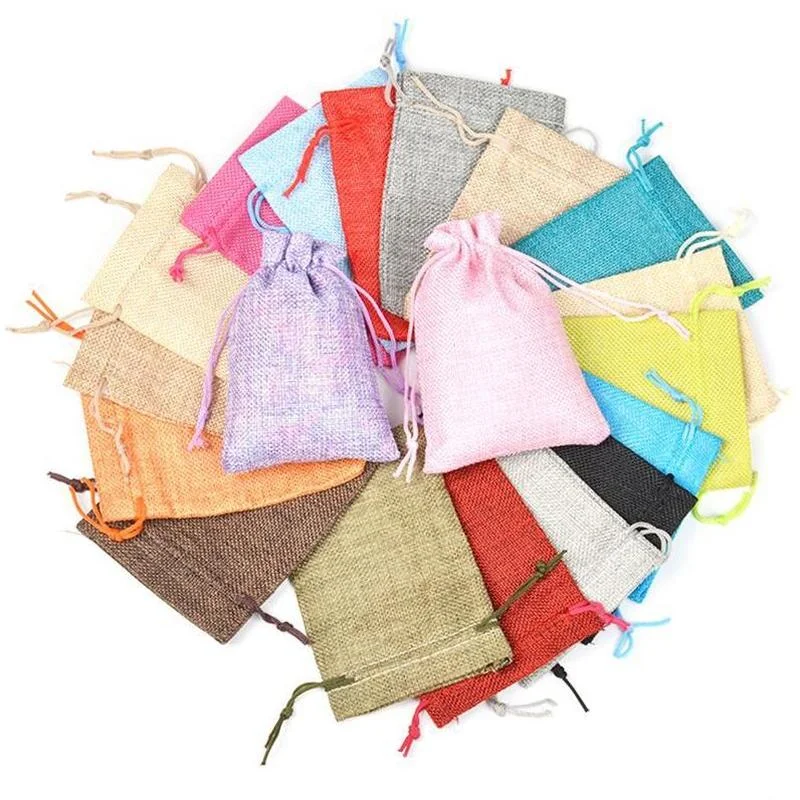 Sacs cadeaux en jute faits à l - Linen Bag Bulk avis et prix