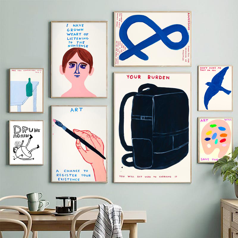 Affiches de David Shrigley, im - Sustainable Living Eco Friendly avis et prix